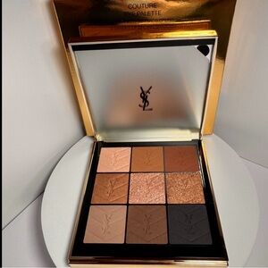 YSL Couture Nude Eyeshadow Palette 9 Shades Brown Bronze Matte Shimmer BNIB